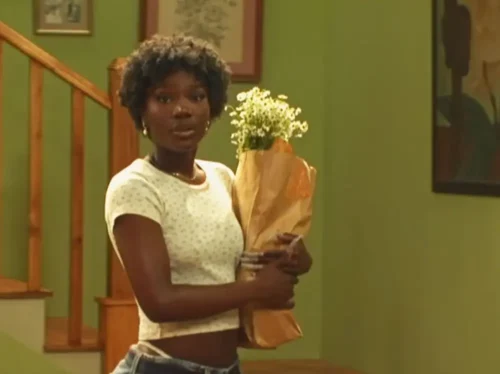 Doechii in her 'Denial is a River' music video