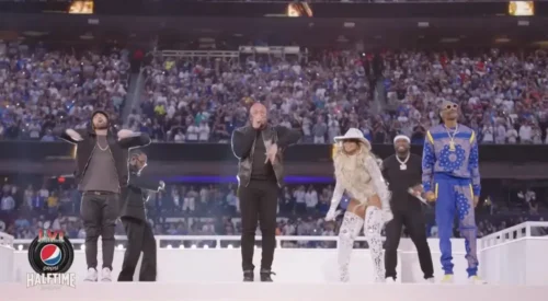 Dr. Dre and friends Super Bowl halftime performance