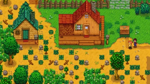 Screenshot of Stardew Valley gameplay